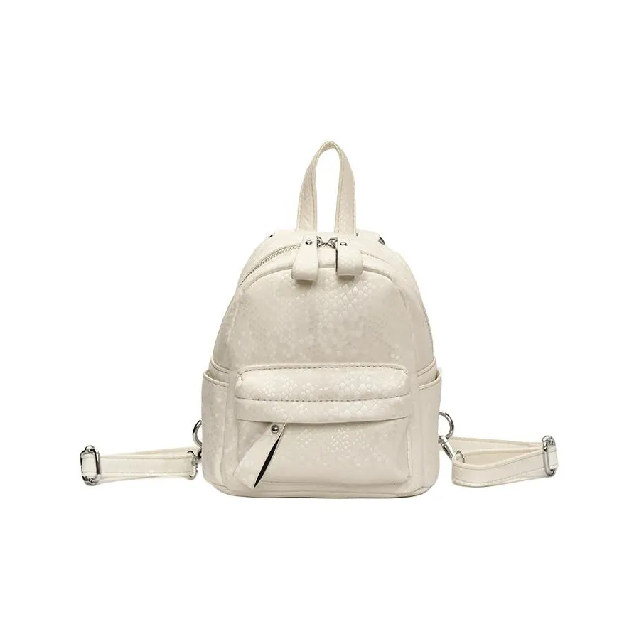 BAODIDAISHU ПУ (полиуретан) Рюкзак Женский Белый Серебряный Черный Фиолетовый