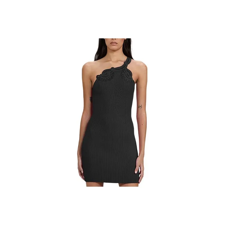 Self portrait Sleeveless Dresses Women's Black