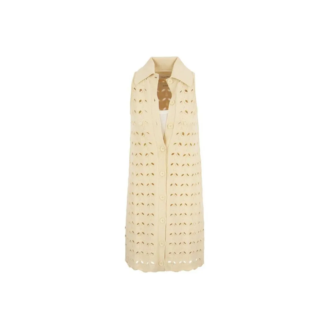 SportMax Rivolo Crochet Short Dress