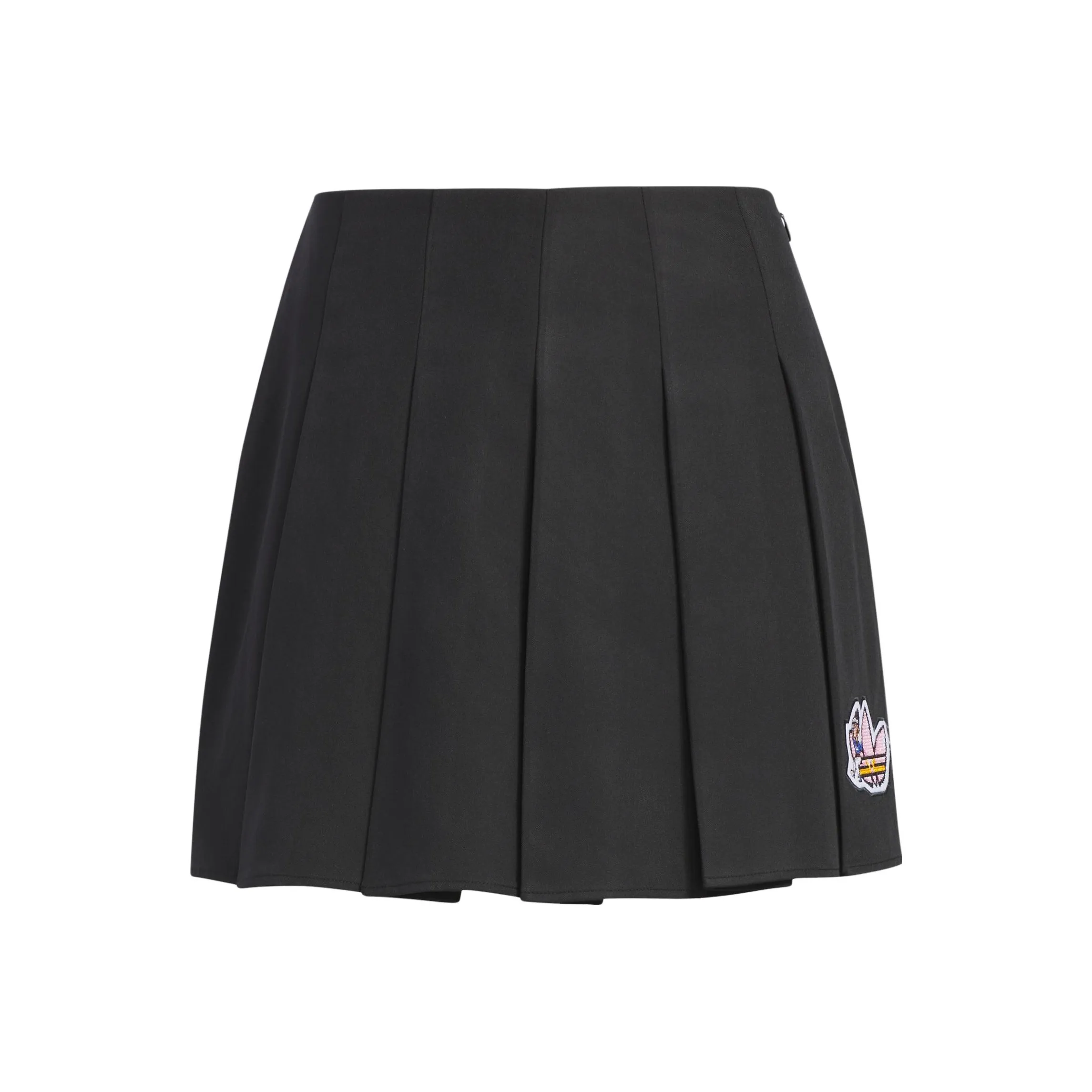 Adidas Originals Monkey Kingdom Ткани вязаные Шорты-юбка Повседневные шорты Женские Черный