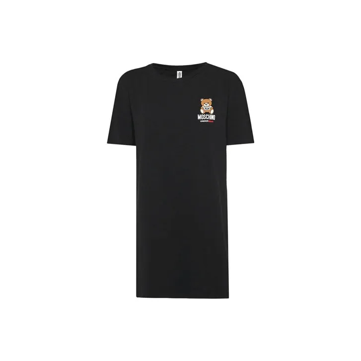 MOSCHINO Short Sleeved Dress Women's Black