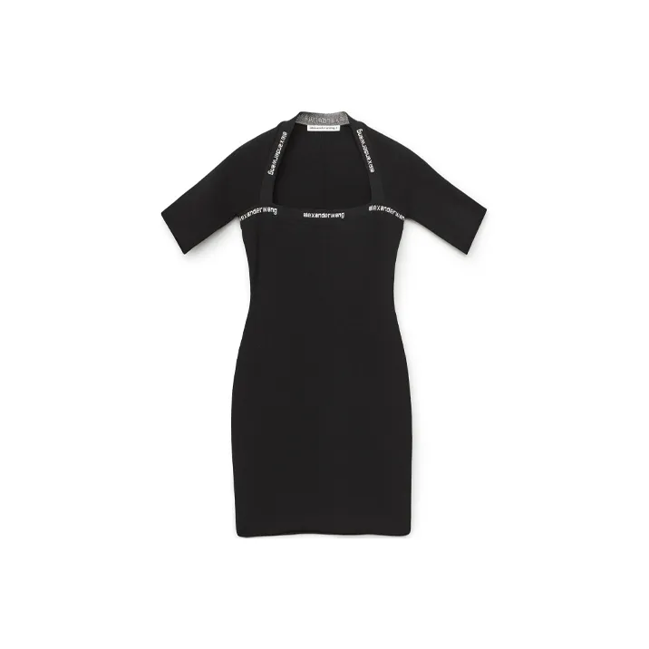 Alexander Wang Long Sleeved Dresses Women's Black