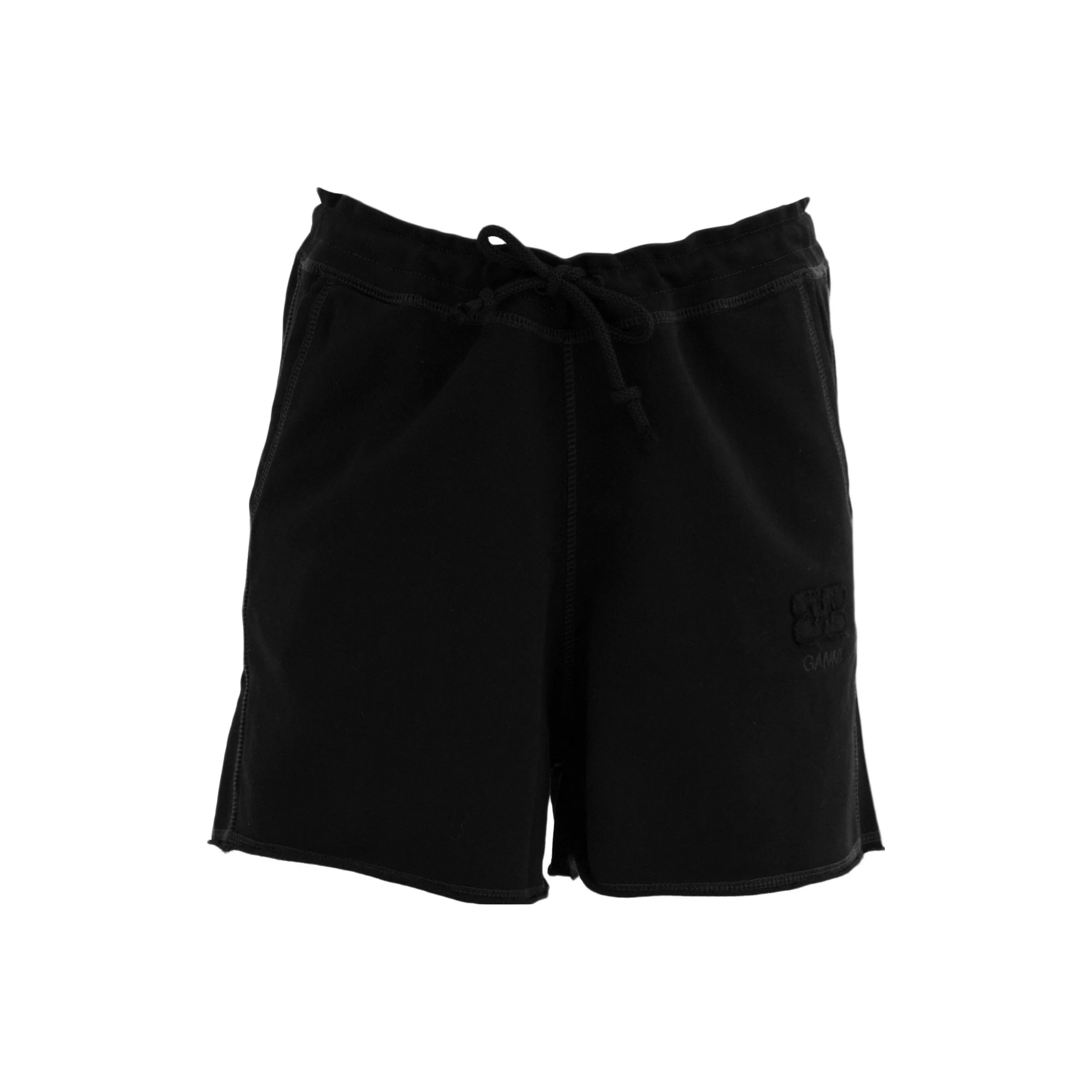 GANNI Черные Женские Повседневные Шорты