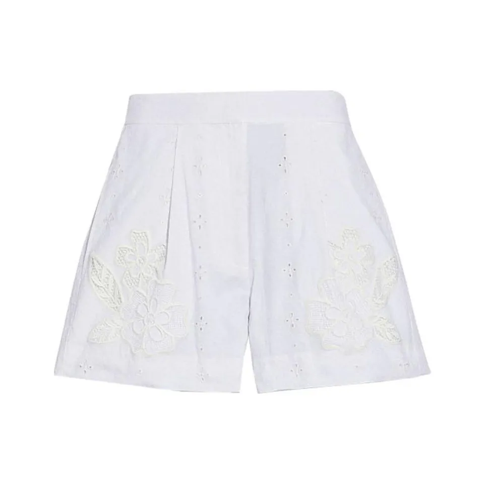COACH Повседневные шорты Женские Белые