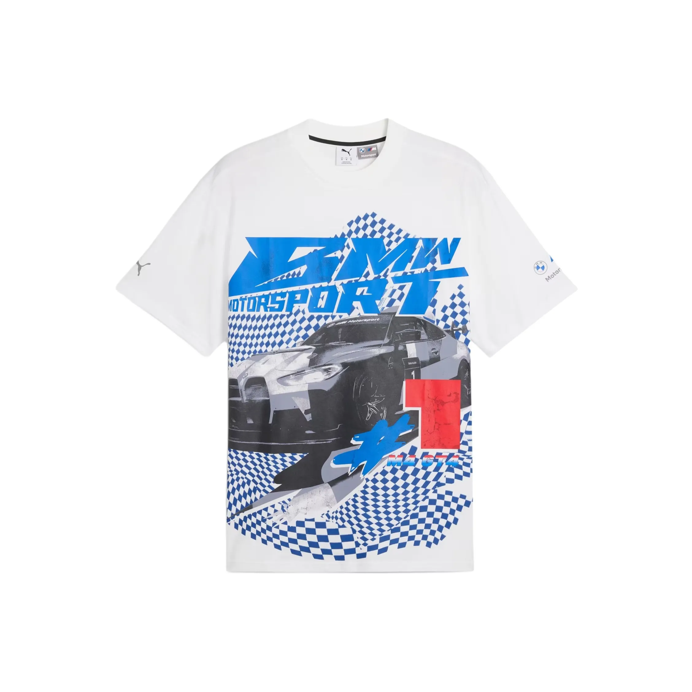 PUMA BMW M Motorsport T-Shirt Мужской Белый