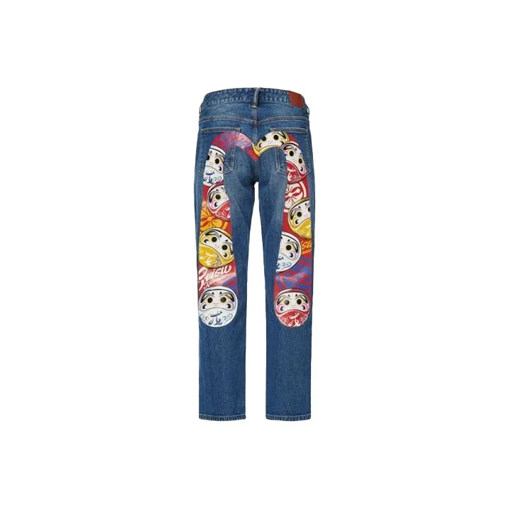 EVISU Blue Women's Jeans EVISU Синий Женские Джинсы