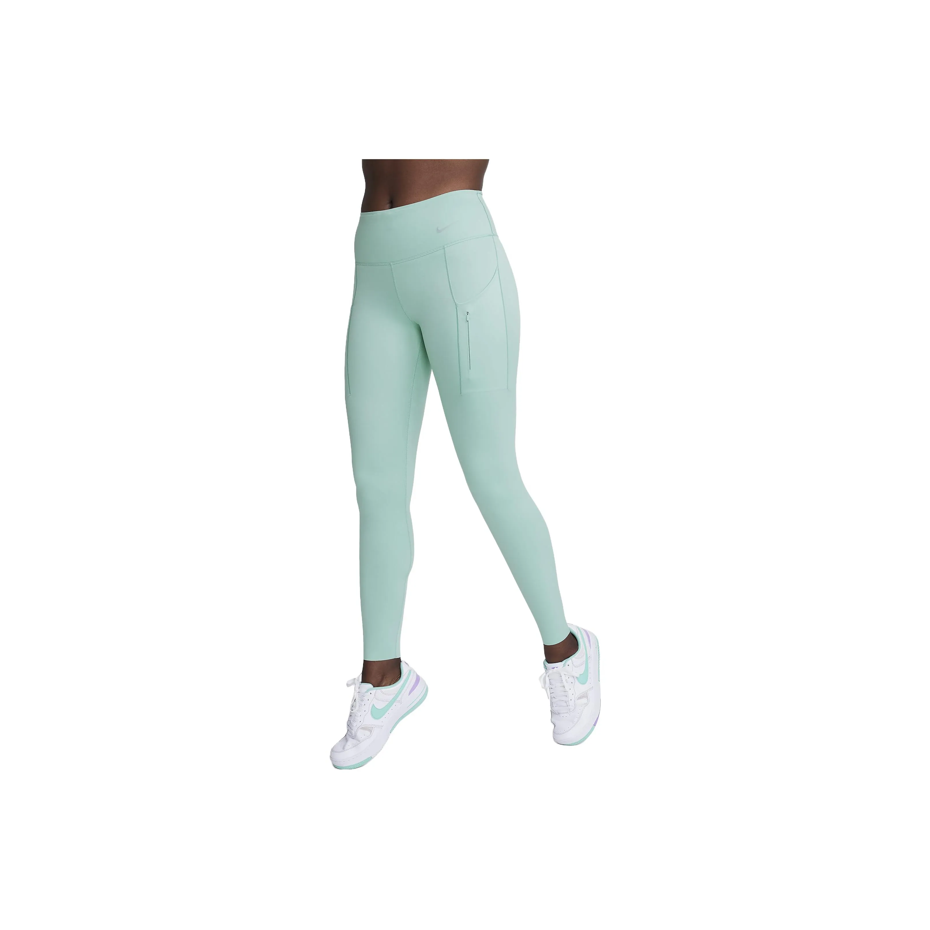 Nike Go Women's Firm-Support Mid-Rise Full-Length Leggings With Pockets
