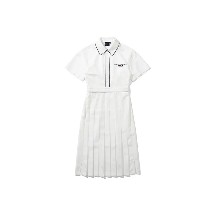 RMTCRW ROMANTIC CROWN Pleated Skirt Dress