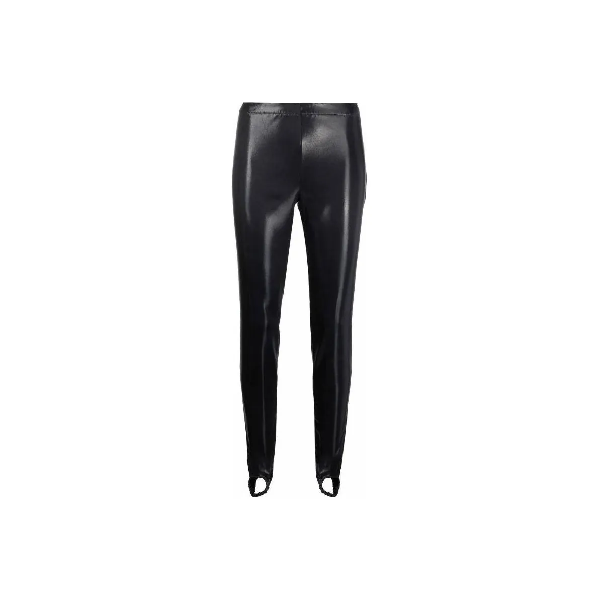 DSQUARED 2 Faux Leather Ankle Cuff Leggings