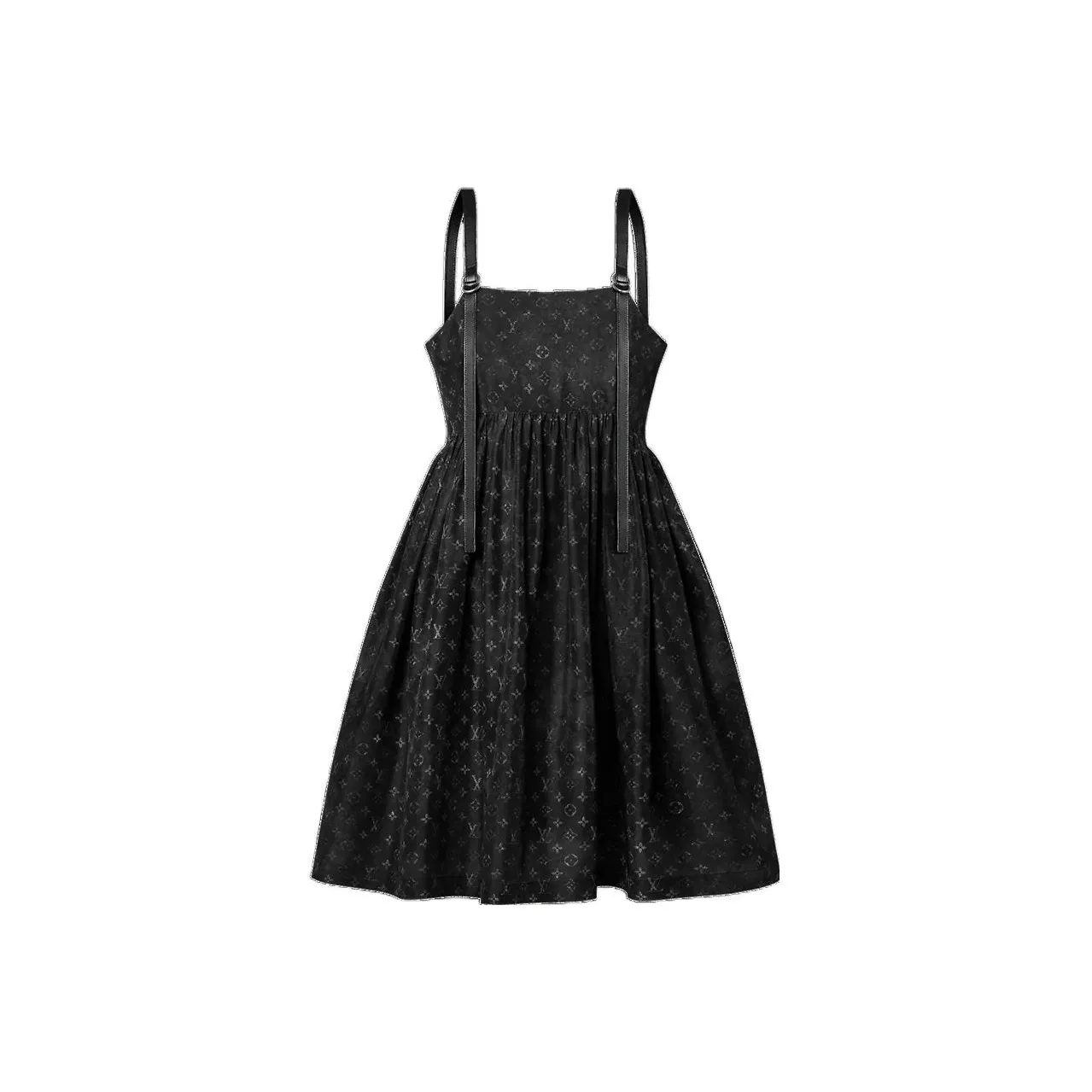 LOUIS VUITTON Sleeveless Dress Women's Black