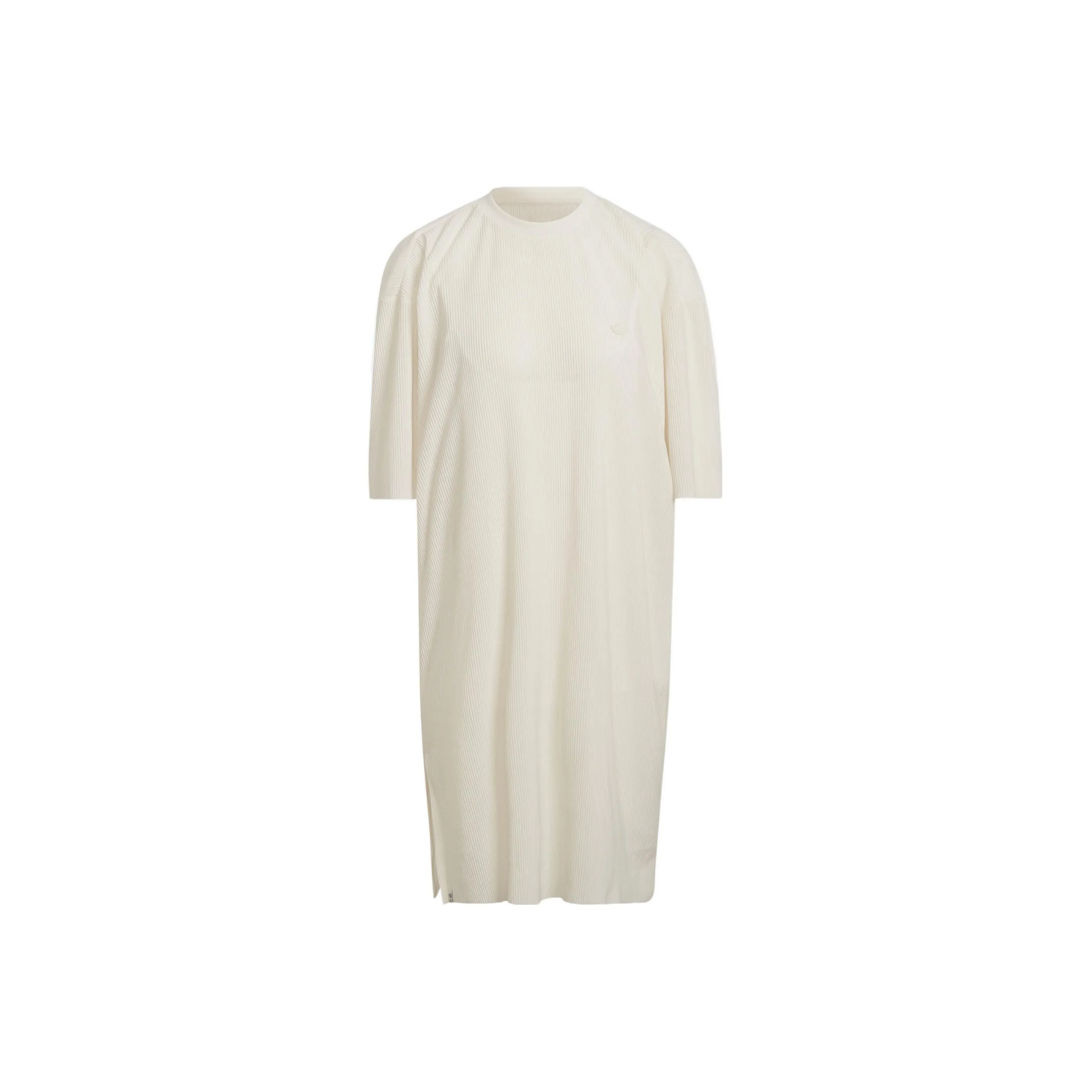 Adidas Originals Adicolor Короткий рукав Платье Женское Бежевый