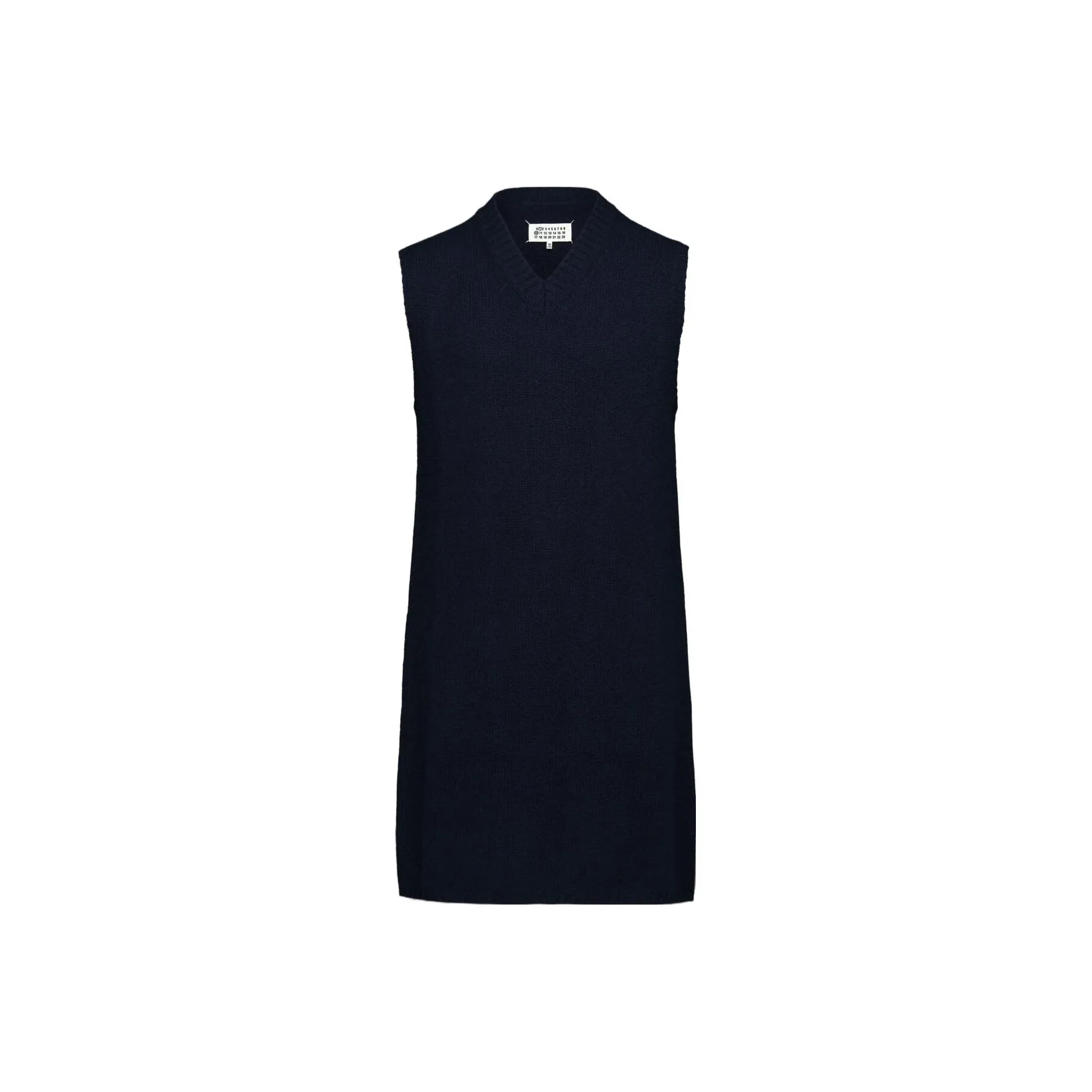 Maison Margiela V neck Sleeveless Dress