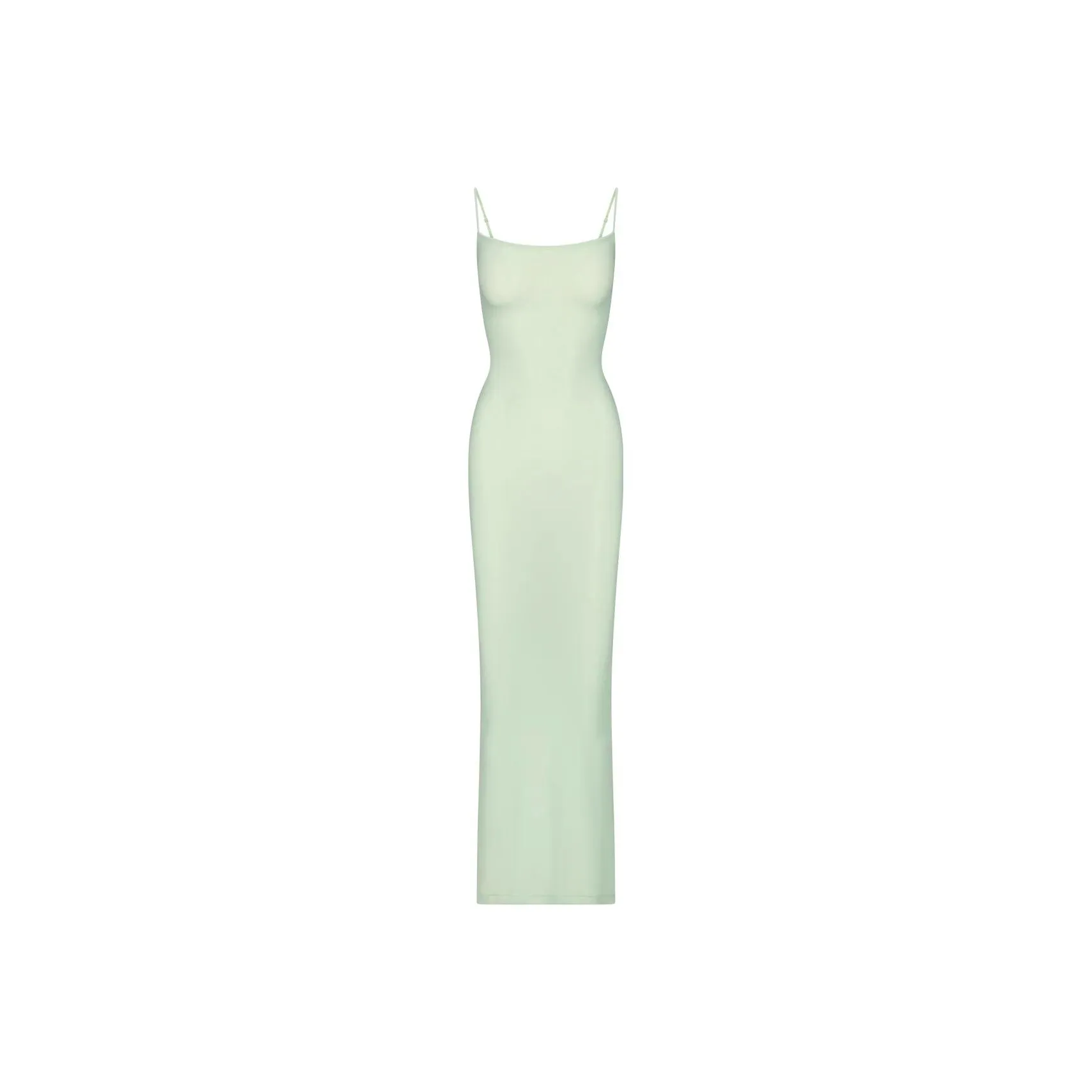 skims Women's Soft Lounge Long Slip Dress Onyx