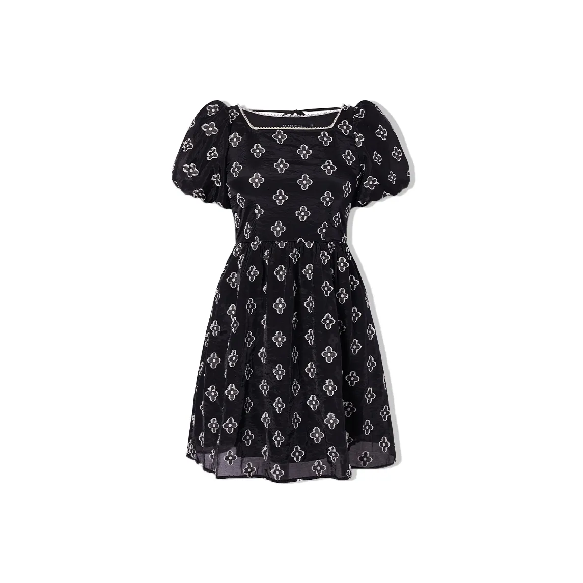 LA CRAWFISH A Линия Юбка Платье Городской Шикарный черный