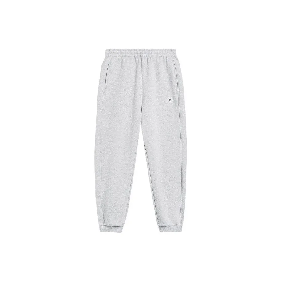 LINING Sports Trend Series Вязаные тренировочные штаны женские светло-серый меланж