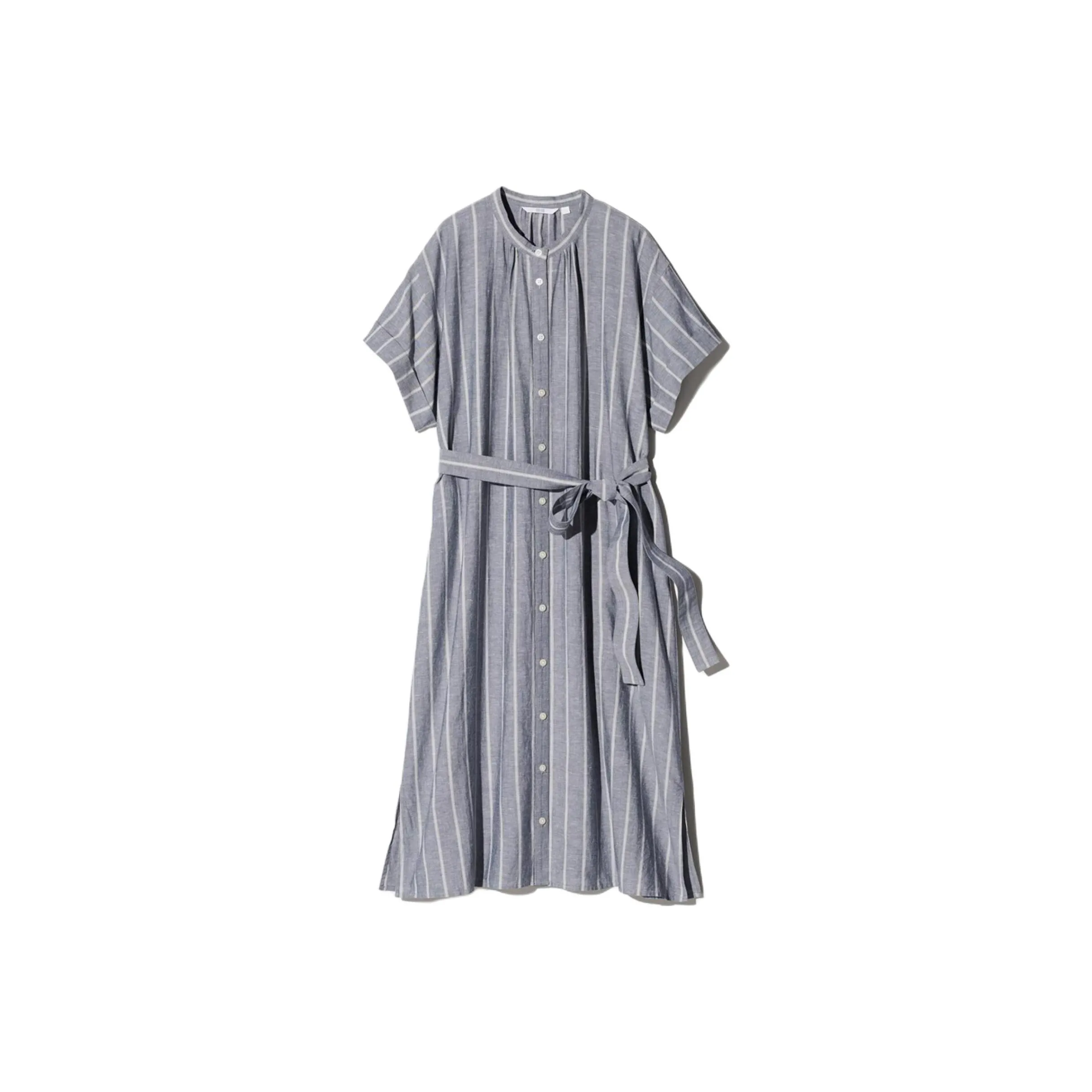 UNIQLO Short Sleeved Dresses Women's Lead Gray
