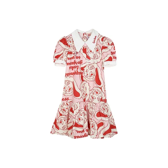 LALABOBO Женские Платья с Короткими Рукавами