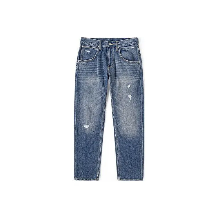 Lee совместный бренд модель Джинсы Женские Средний Светло-Синий