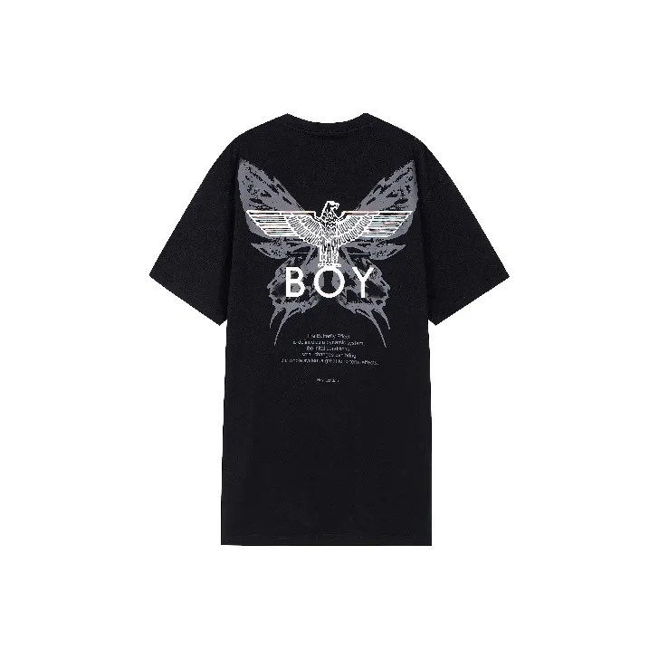 Boy London SS21 Short Sleeved Dress Women's Black