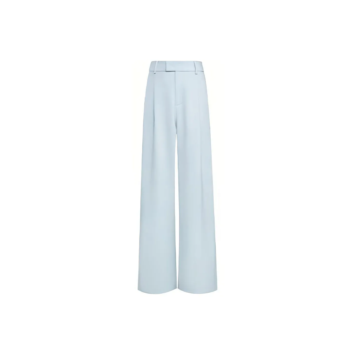 MEIYANG Suit Trousers Women's Light Blue