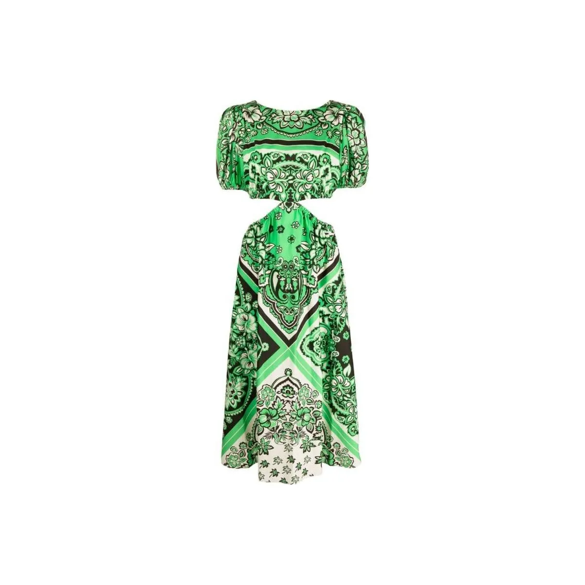 RED VALENTINO SS23 Short Sleeved Dresses Women's Green