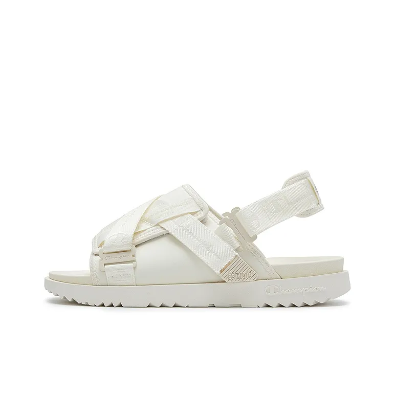Champion Пляжные сандалии Унисекс Молочно-белый Лён