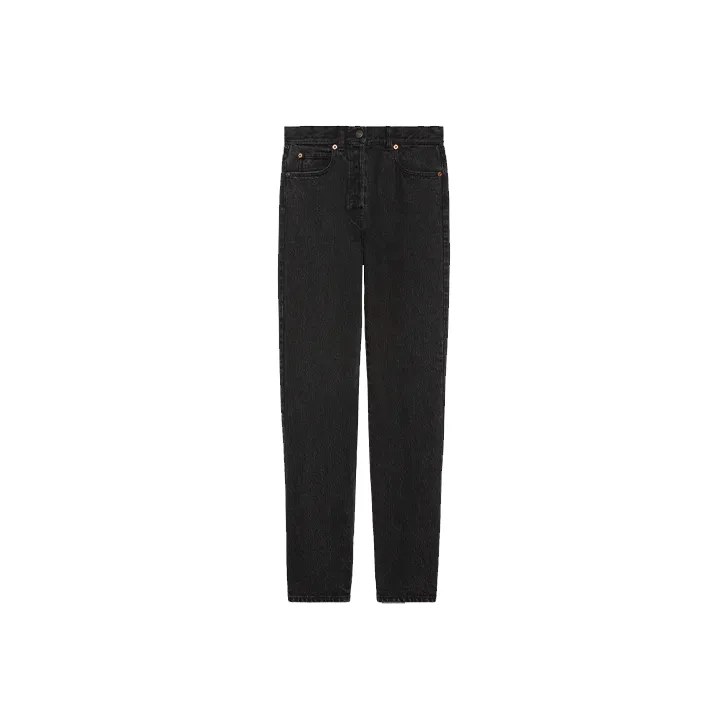 GUCCI Chinese New Year Jeans Women's Black