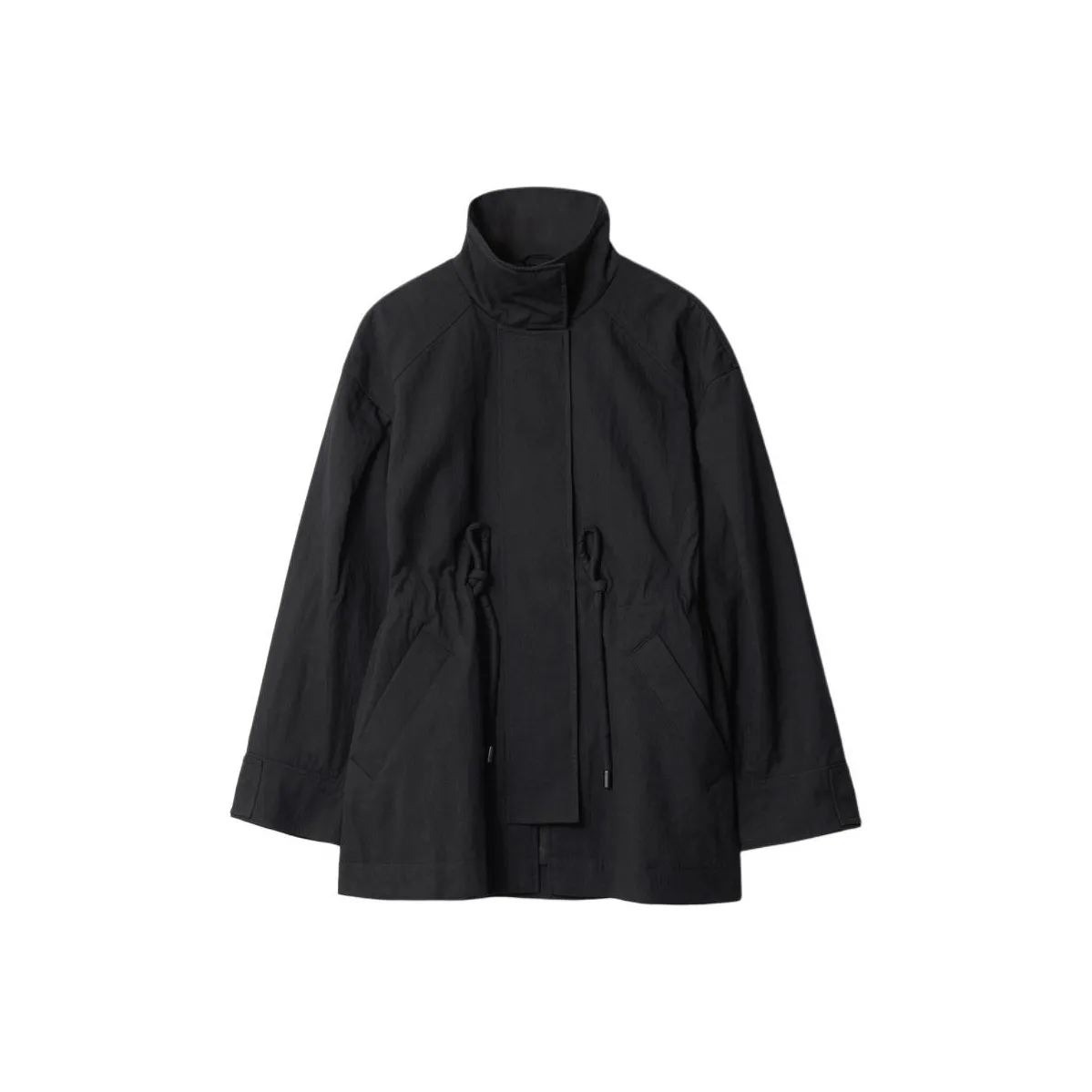 Other Stories Хлопковый пуховик женский черный