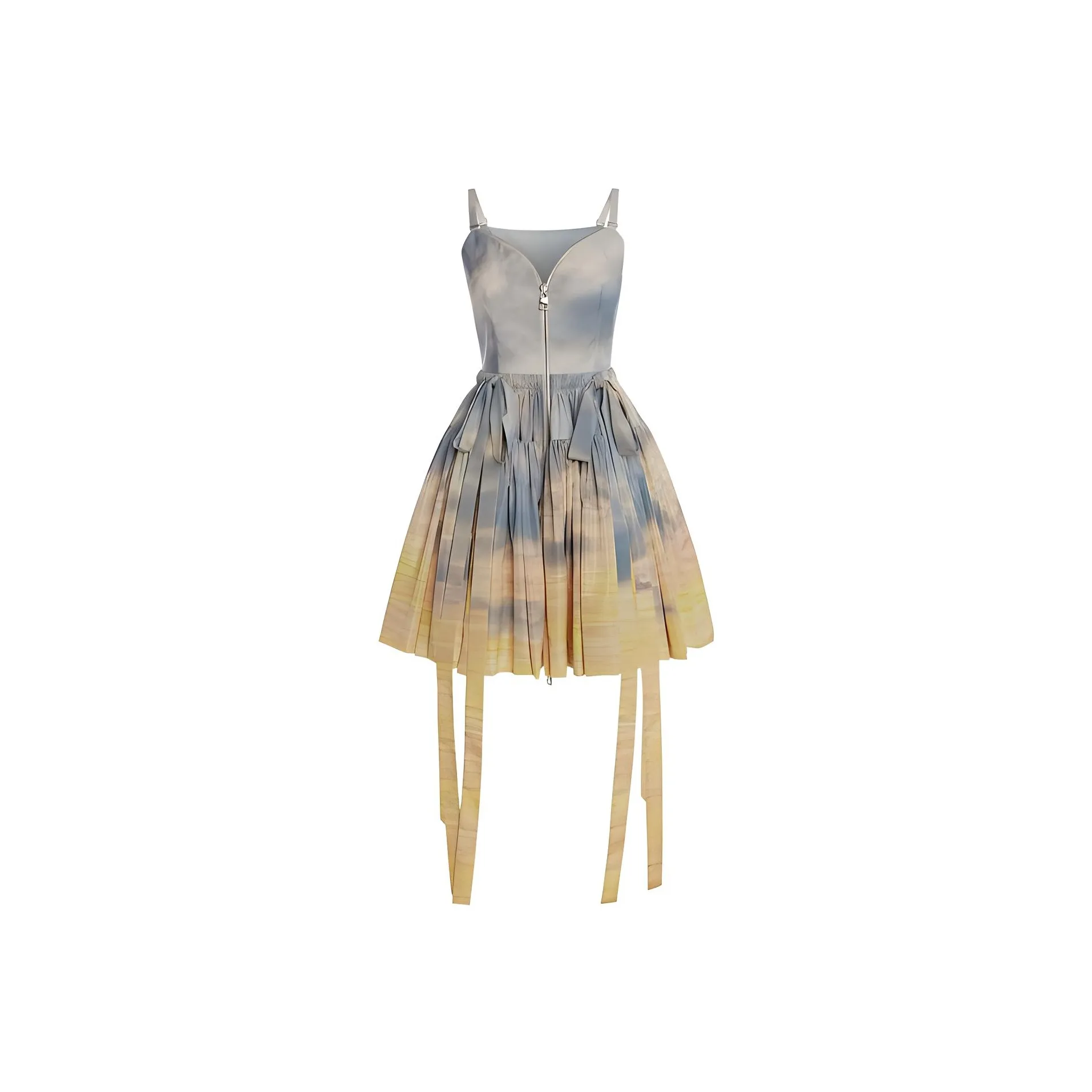 Alexander McQueen Sleeveless Dress Women's Yellow