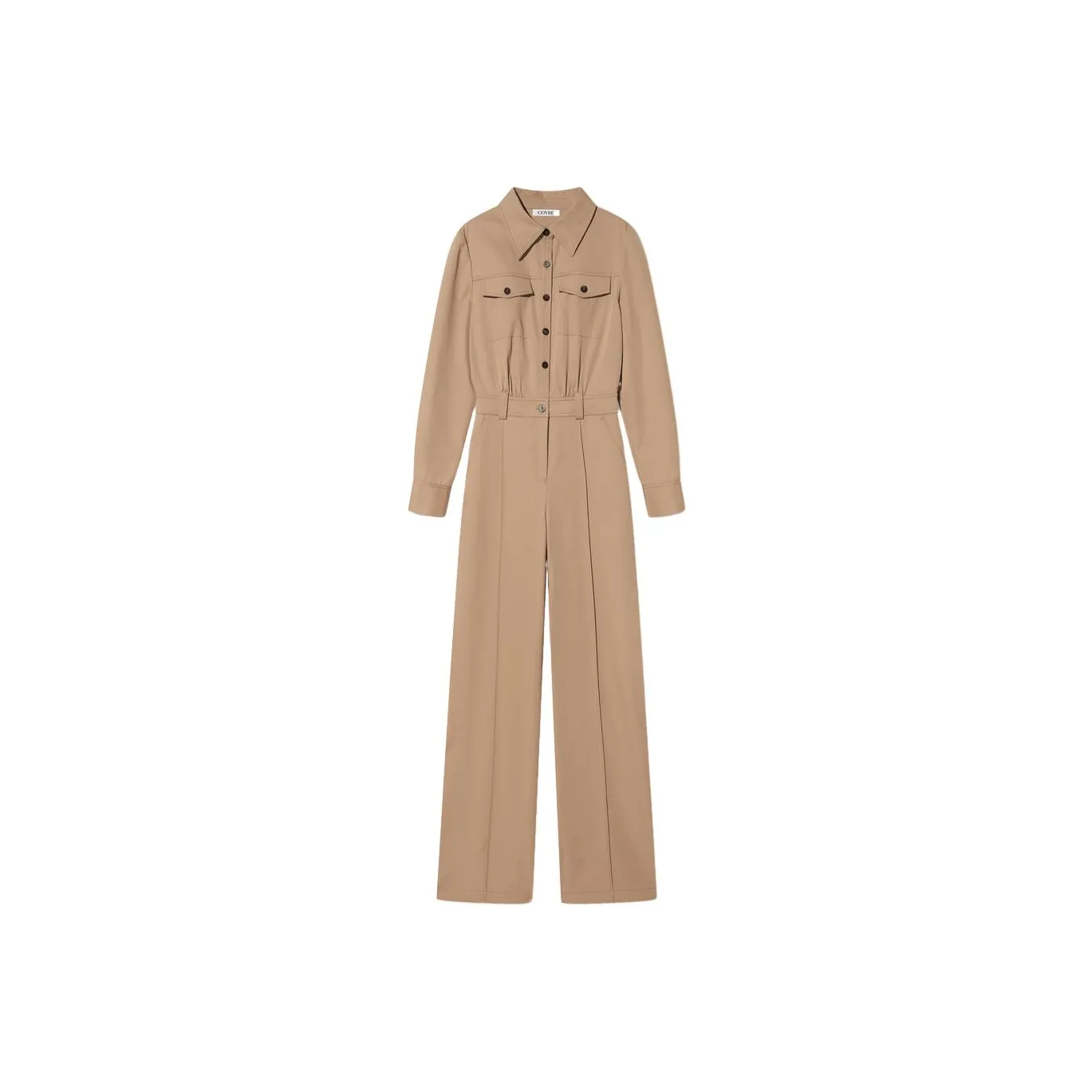 COVERINS Jumpsuit Women's Camel