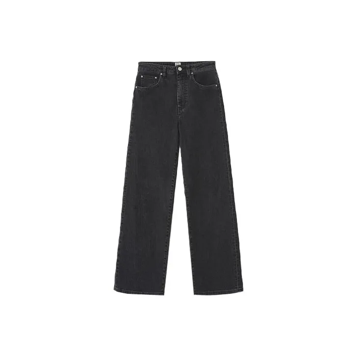 TOTEME Черные Женские Джинсы