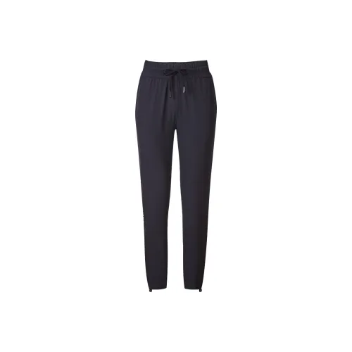 HOTSUIT Минеральный черный Женские Вязаные Тренировочные брюки