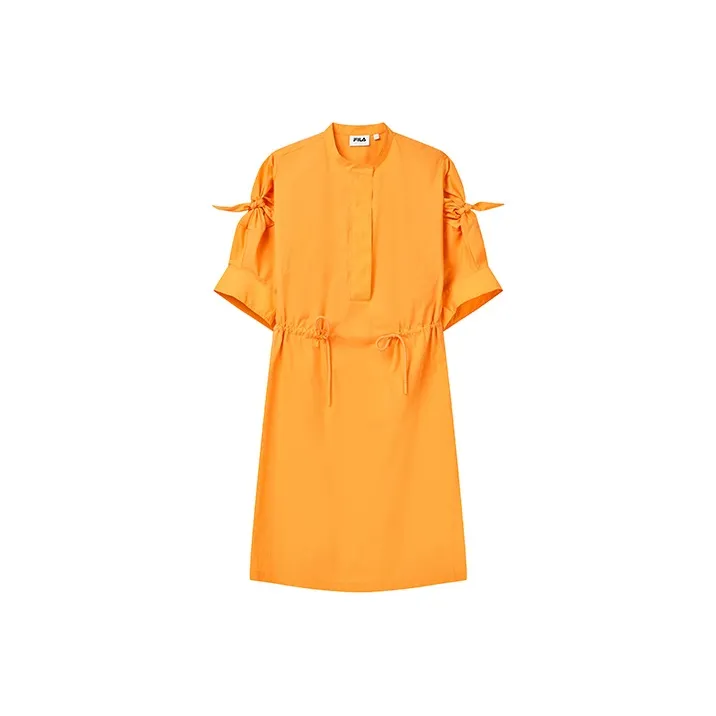 FILA Short Sleeved Dresses Women's Orange