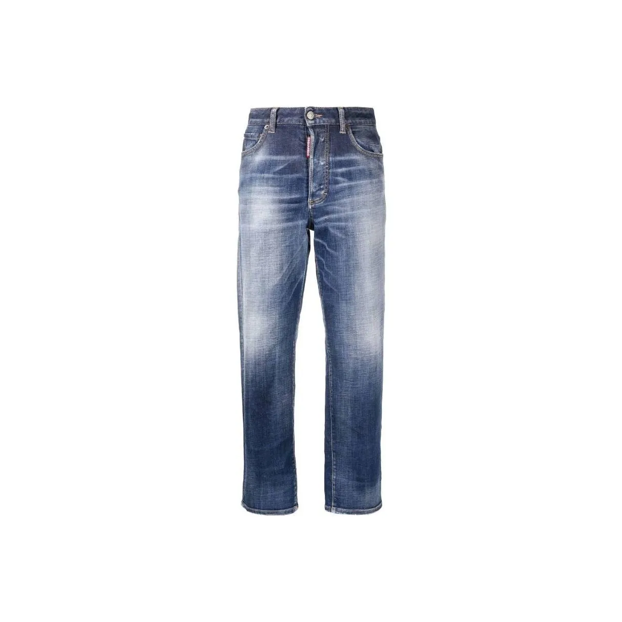 DSQUARED2 Faded Straight leg Jeans