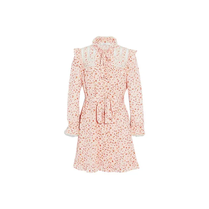 COACH Long Sleeved Dresses Women's Pink