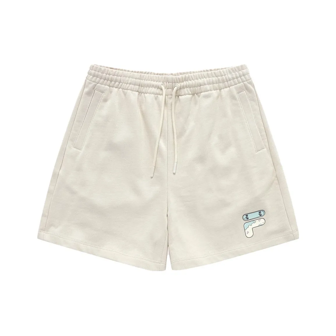 FILA FUSION Casual Shorts Women's Lactose Color
