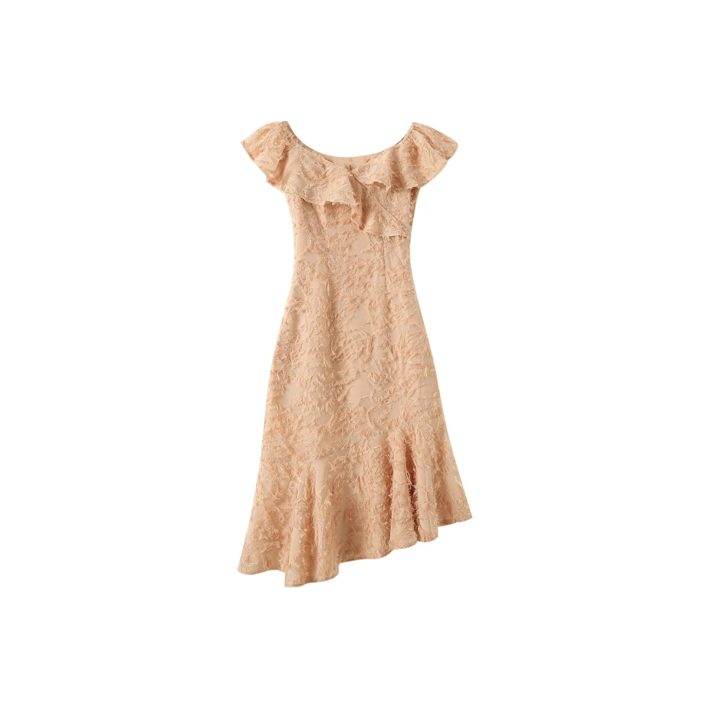 EIDOLON GRAIN Апельсин Женские Платья без рукавов