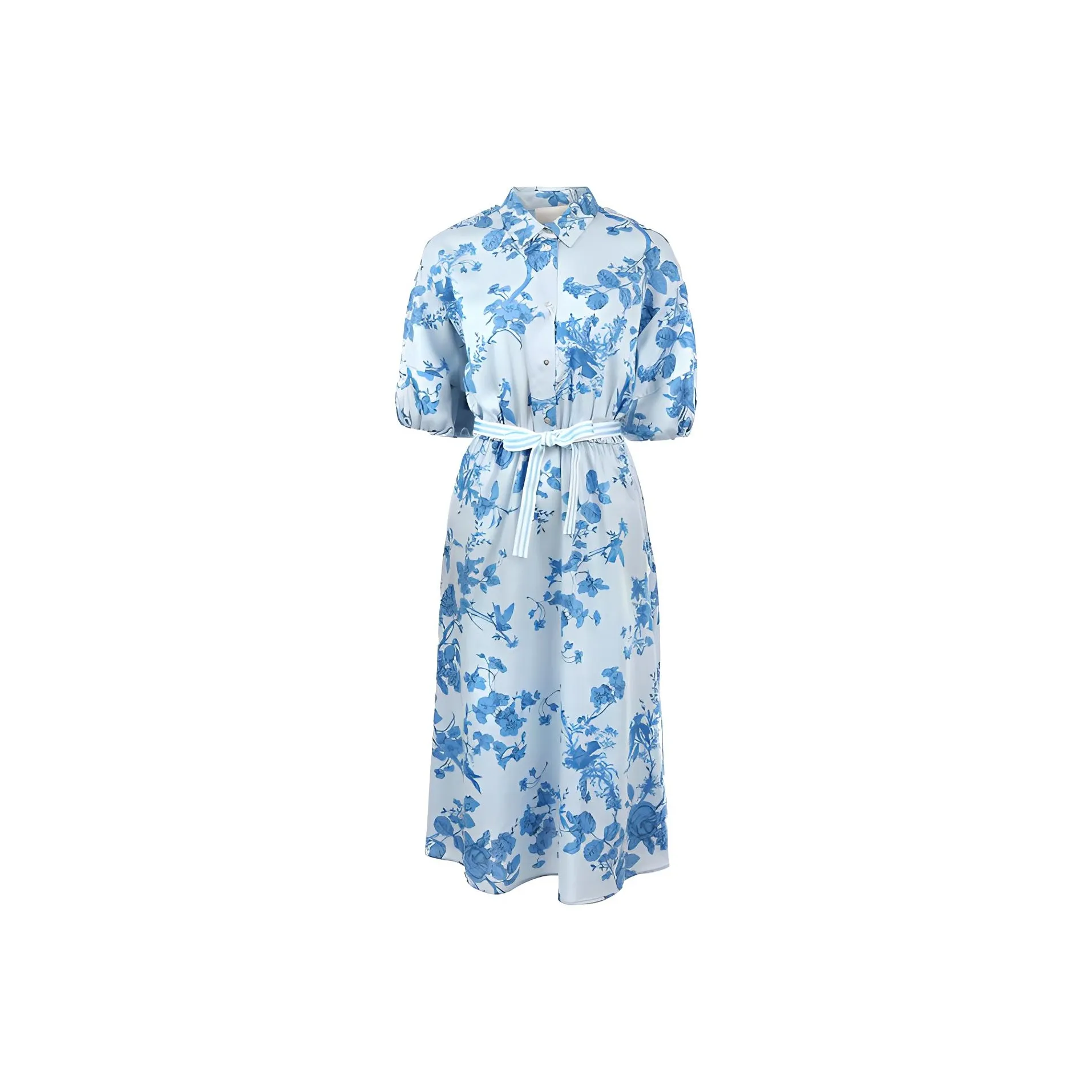 I BLUES SS24 Short Sleeved Dress Women's Light Blue