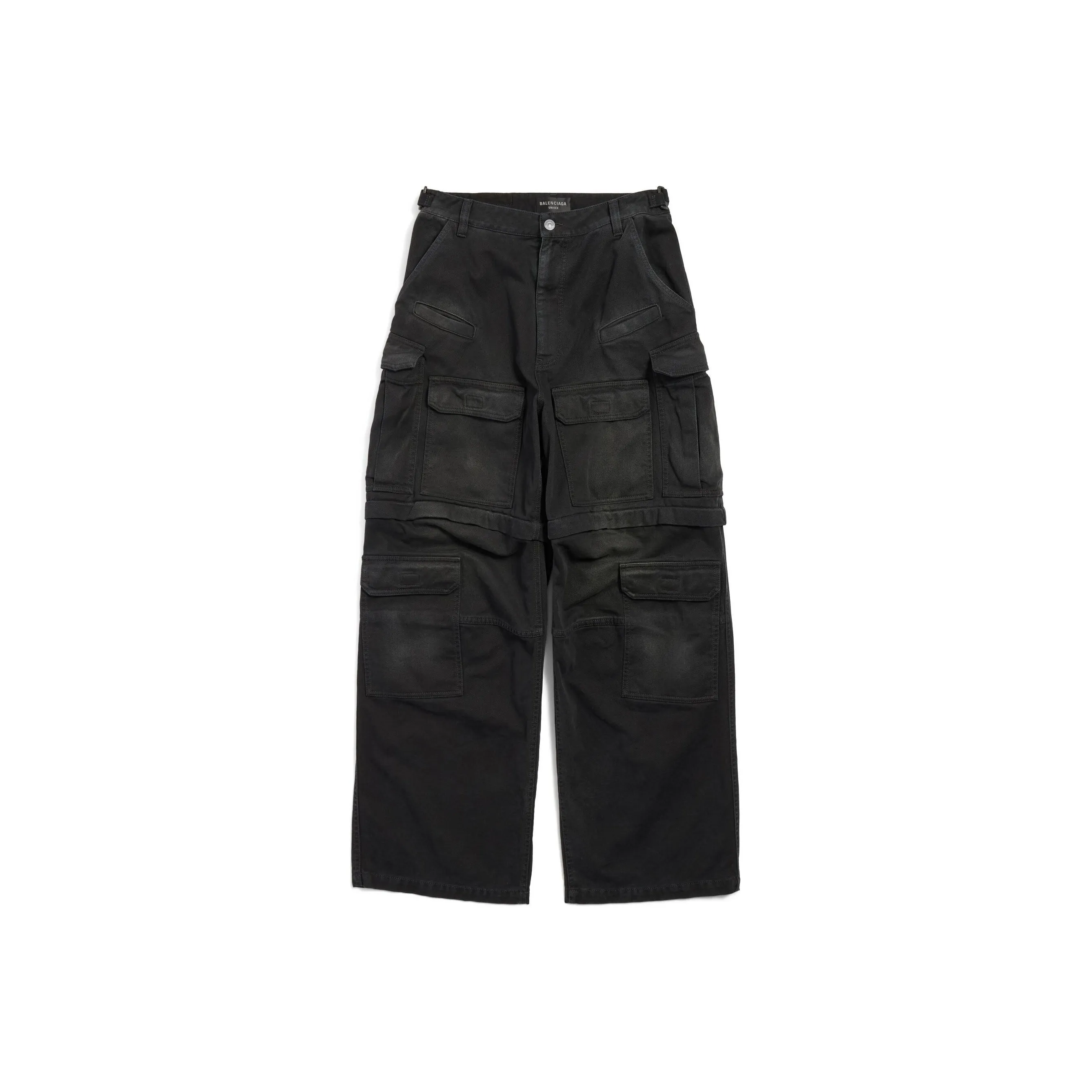 Balenciaga Cargo Pants 'Sunbleached Black'