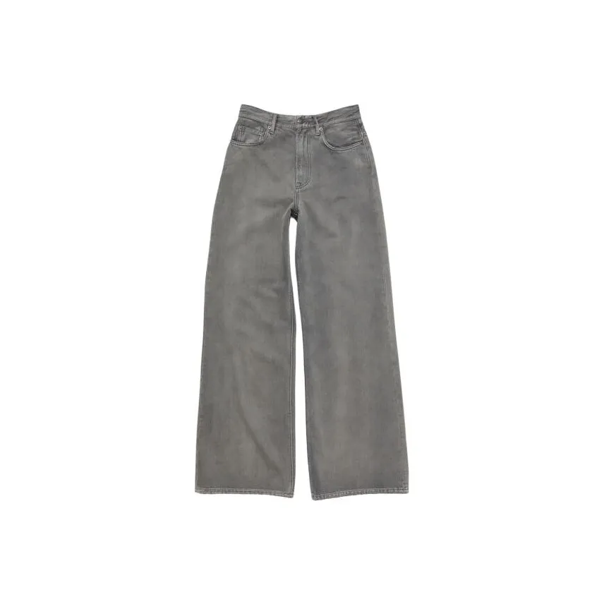 ACNE STUDIOS Relaxed Fit Джинсы Женские Серые