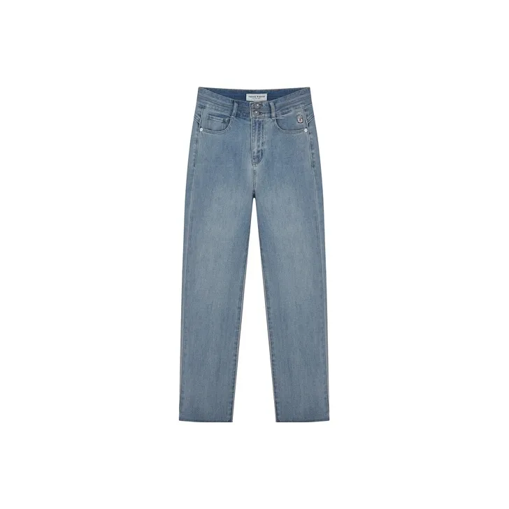 Teenie Weenie Джинсы Женские Светло-Синий