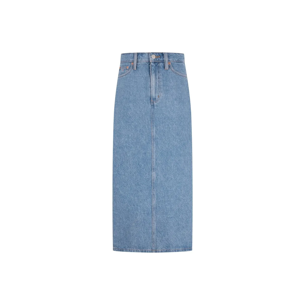 Tommy Hilfiger Denim Long Skirt Women's Denim Blue Томми Хилфигер Деним Длинная Юбка Женская Джинсовый Синий