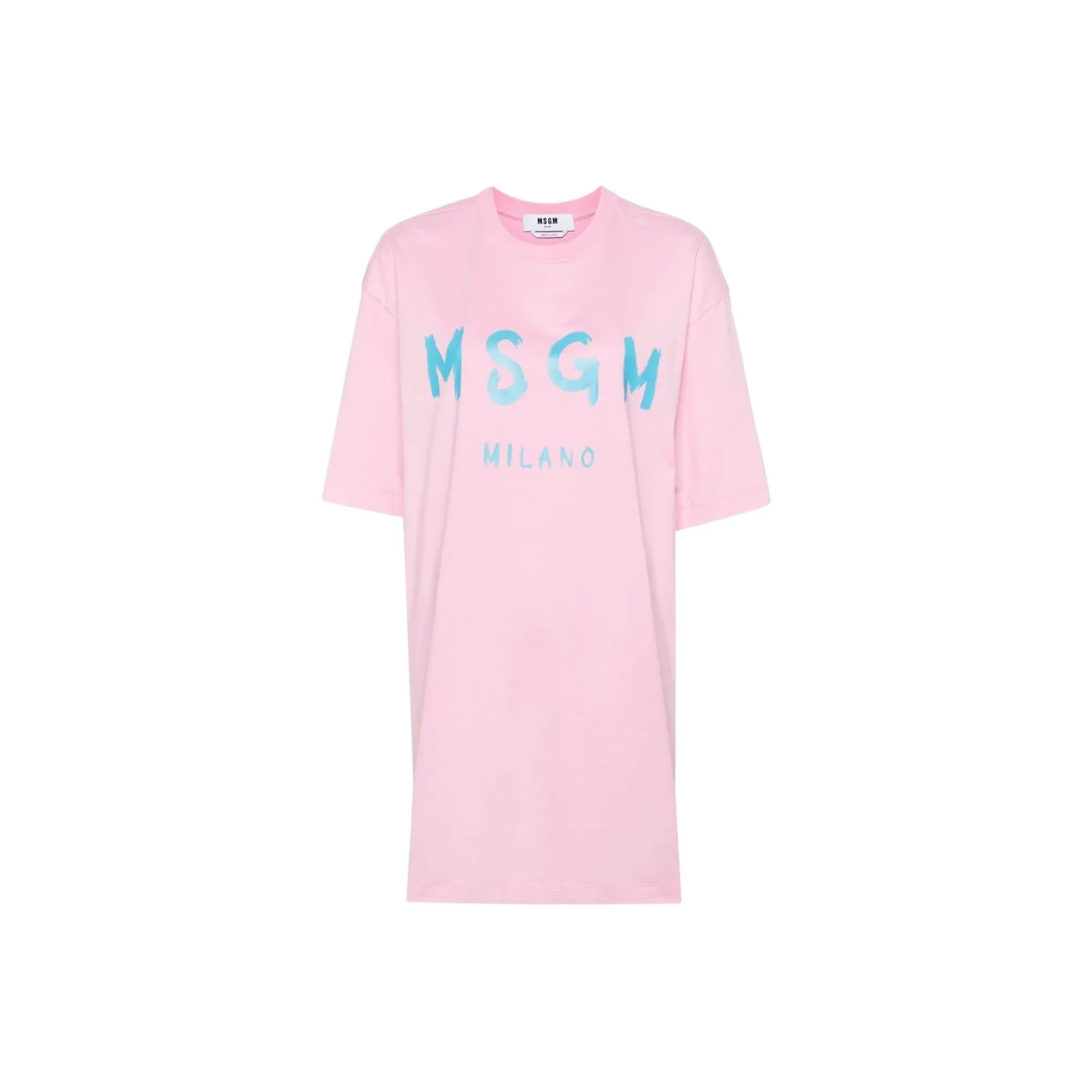 MSGM Short Sleeved Dress Women's Light Pink