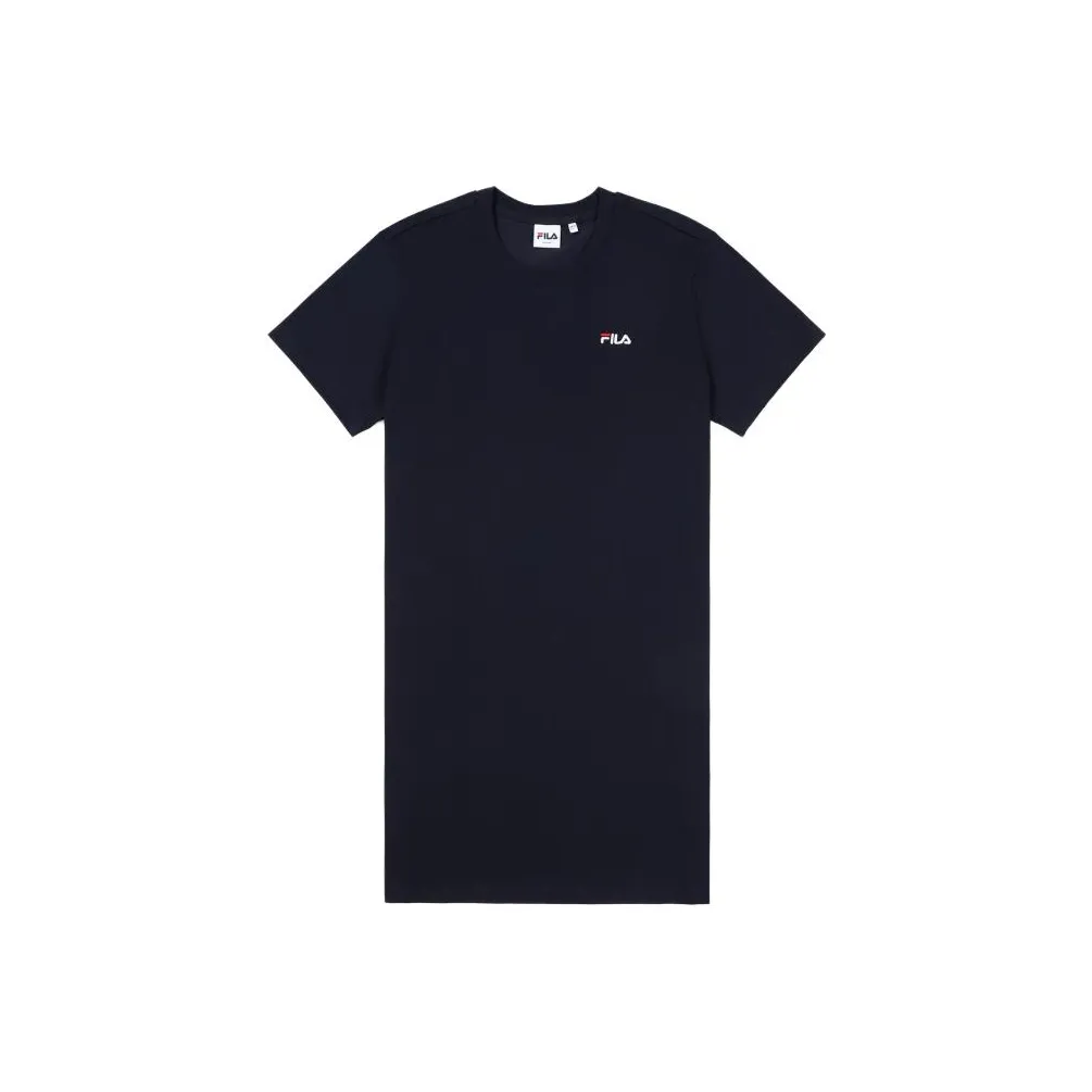 FILA Short Sleeved Dresses Women's Navy Blue