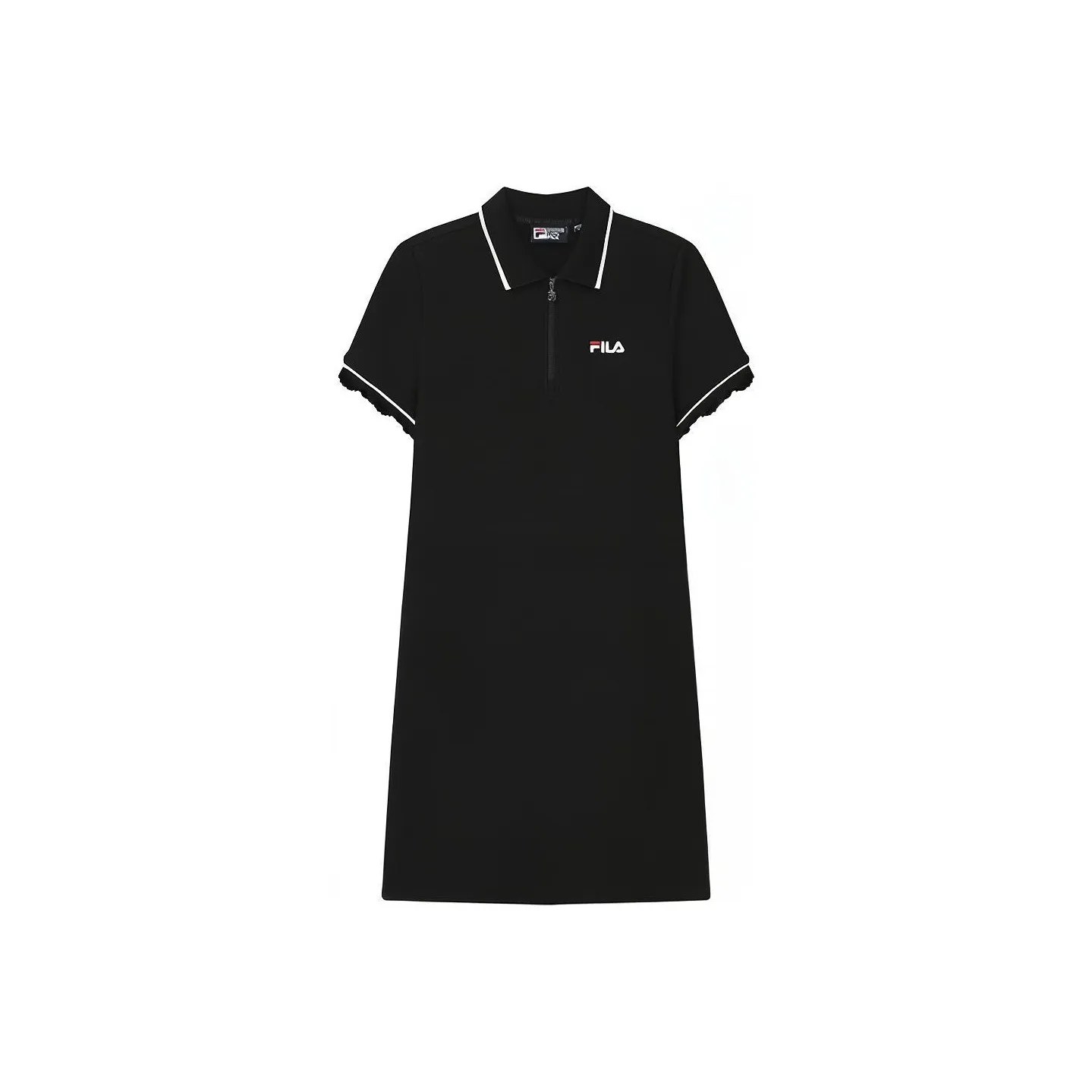 FILA Short Sleeved Dress Women's Jet Black