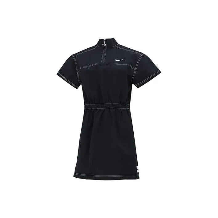 Nike Short Sleeved Dresses Women's Black