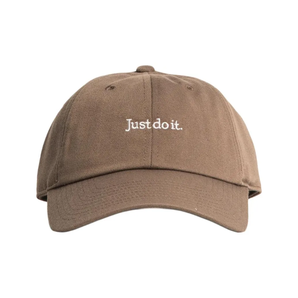 Nike 100% хлопок Кепки Унисекс Коричневый