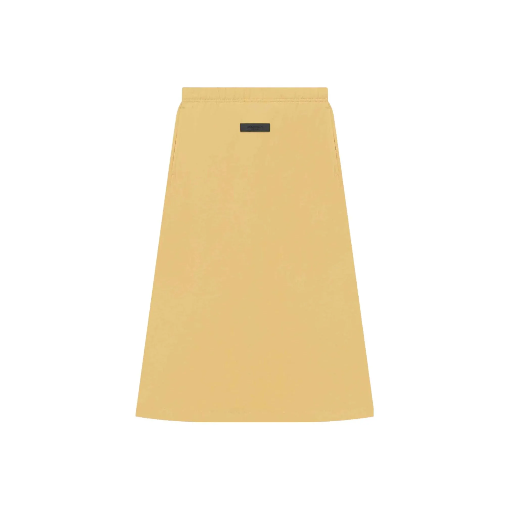 Fear of God Essentials Drop2 SS23 Светло-желтый Женские Вязаные Длинные Юбки