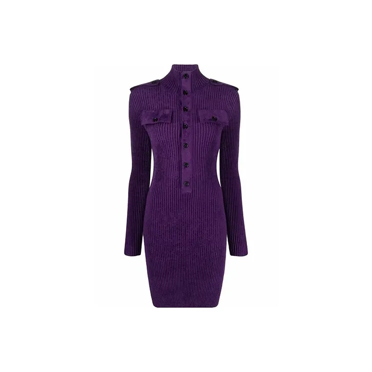 Bottega Veneta FW21 Long Sleeved Dress Women's