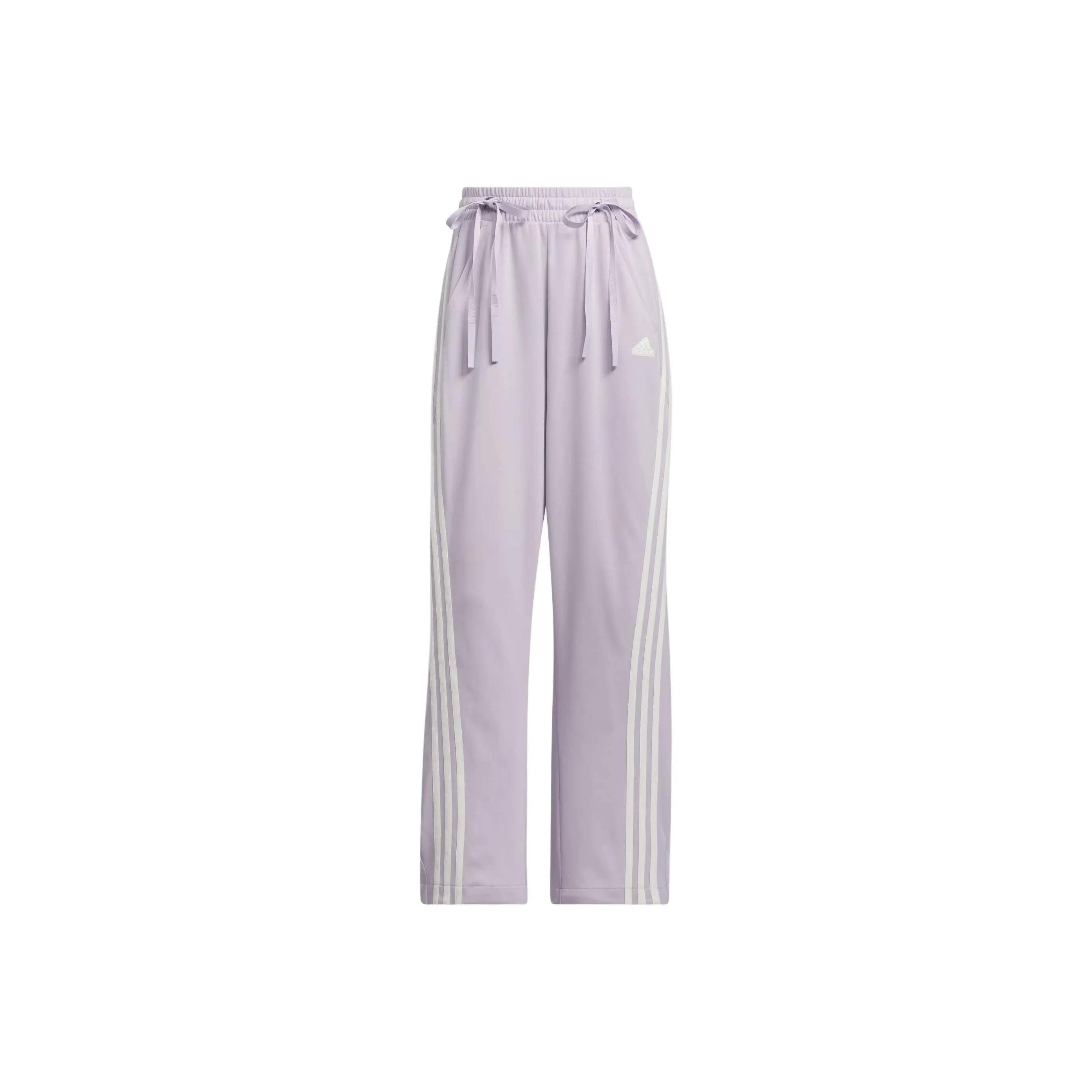 Adidas Dance Interlock Joggers Knitted Sweatpants Women's Silver Purple